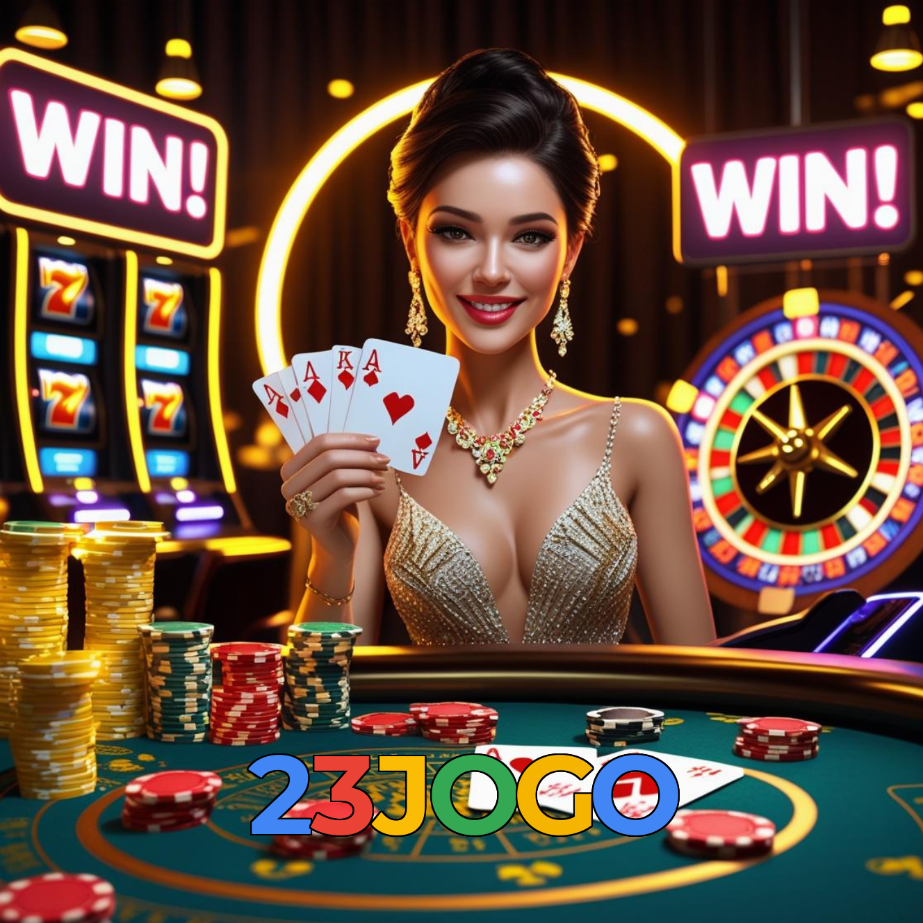 23JOGO:Vença no poker e mostre que você é um verdadeiro campeão!